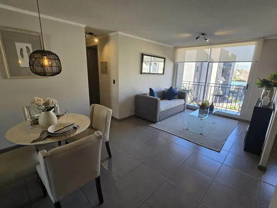 Piamonte 2d/1b Excelente Depto Nuevo, Condominio Huechuraba
