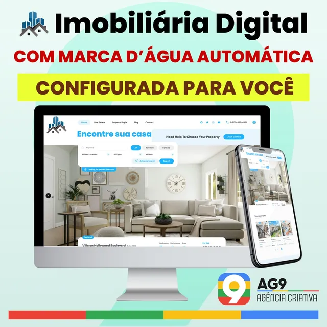 Imobiliária Online Completa Com Sistema De Gestão De Cliente
