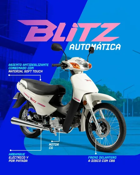Motomel Blitz 110 Automatica No Corven Energy 110 Mondial