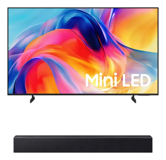 Samsung Smart Tv 65 Miniled 4k + Soundbar Samsung Hw-b400f