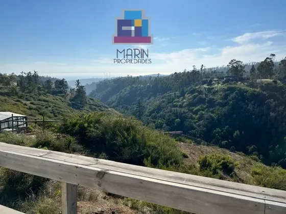 Casa Nueva Sin Uso, Con Vista Panoramica Al Mar Tunquén