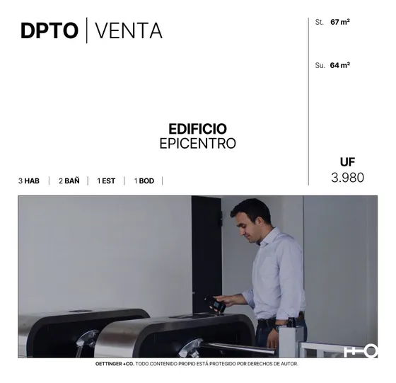 Departamentos En Venta - Edificio Epicentro
