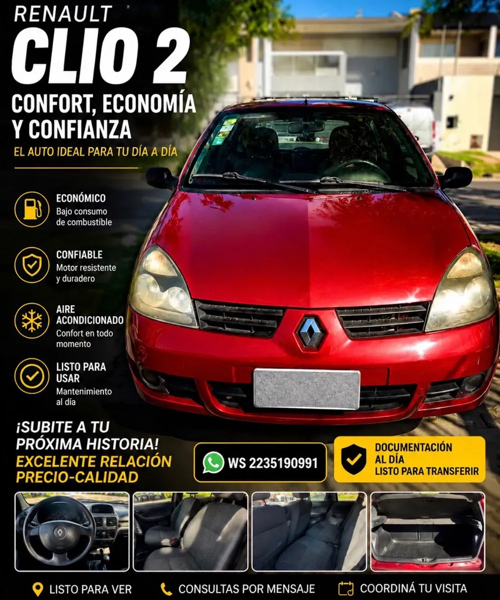 Renault Clio 1.2 Mío Authentique