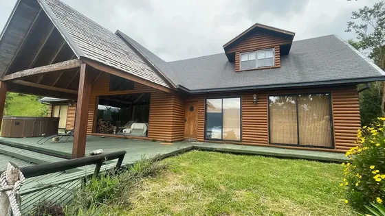 Casa En Parcela Con Bajada A La Playa, Lago Rupanco