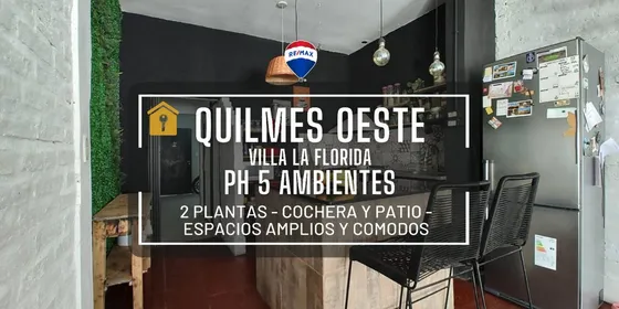 Venta Ph 5 Amb Dos Plantas, Garage Y Patio 