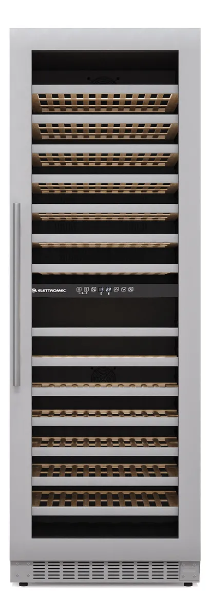 Adega Elettromec Dual Zone 160 Garrafa Abertura Direita 220v