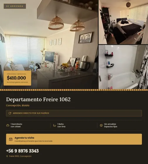Centrico Departamento Sin Corredor