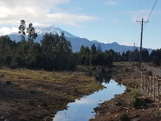 Gran Vista Al Volcan Y Bosque Nativo, Semi Urbanizado 