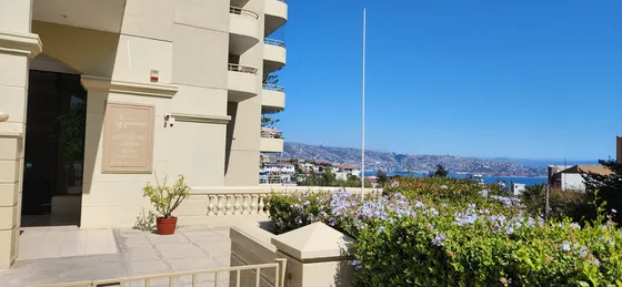 Depto Amoblado 2d3b1e Vista Al Mar En Recreo, Viña Del Mar