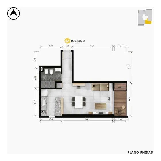 Departamento - Granadero Baigorria