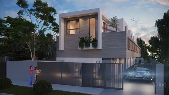 Ñuñoa!. Moderna Casa De 3 Pisos +gran Terraza +estac +bodega
