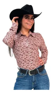 Camisa vaquera rosa hombre sale