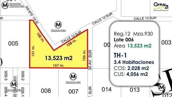 Venta Terreno La Veleta Tulum