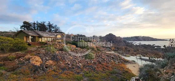 Casa En Primera Línea Rocas San Andres, Pichidangui Km 210
