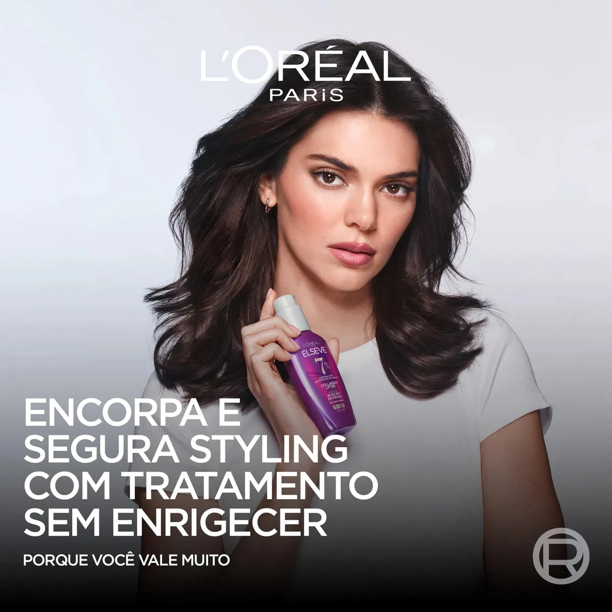 L'oréal Paris Elseve Collagen Lifter Leave-in Sérum Capilar Para Cabelos Finos Injeção de Massa Volume em 61% e Encorpa os — foto 2