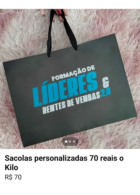 Sacolas Personalizada 