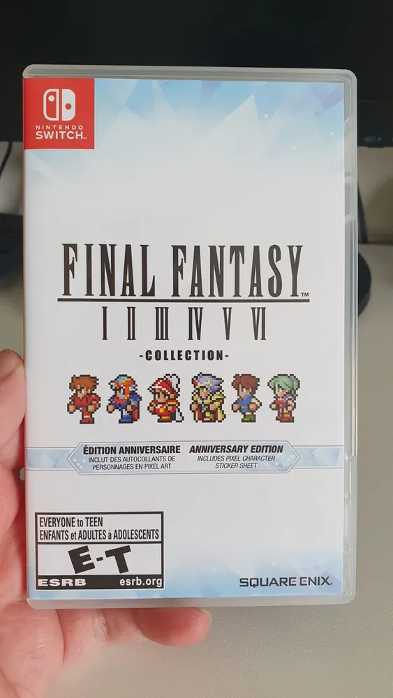 Final Fantasy I Vi Pixel Remaster 35th Anniversary Ed Switch Final Fantasy I Vi Pixel Remaster 35th Anniversary Ed Switch