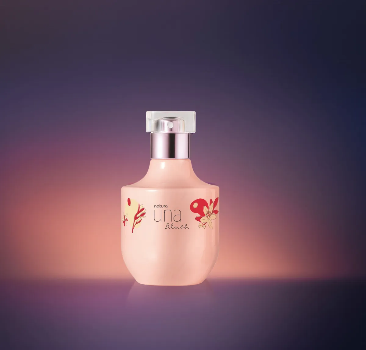 Deo Parfum Natura Una Blush 75ml - Imagem 3