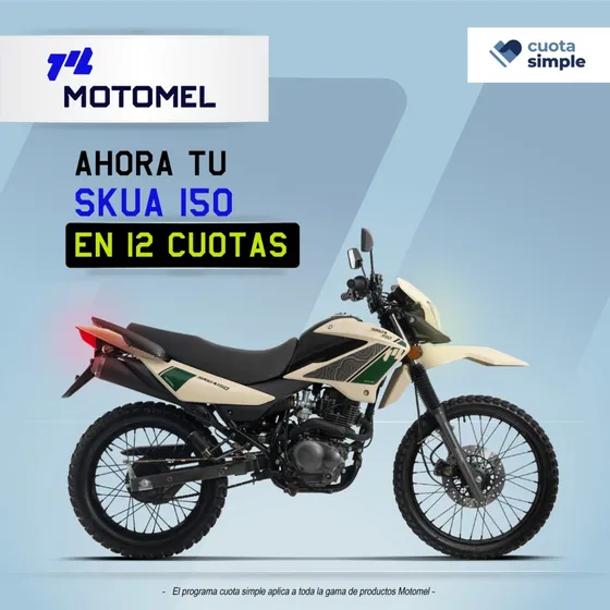  Motomel Skua 150 New Patentada $2.720.000 O 12de$331.380
