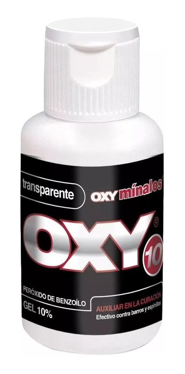 Tratamiento Oxy 10 Transparente 30 Gr Acné Espinillas Barros Mercado