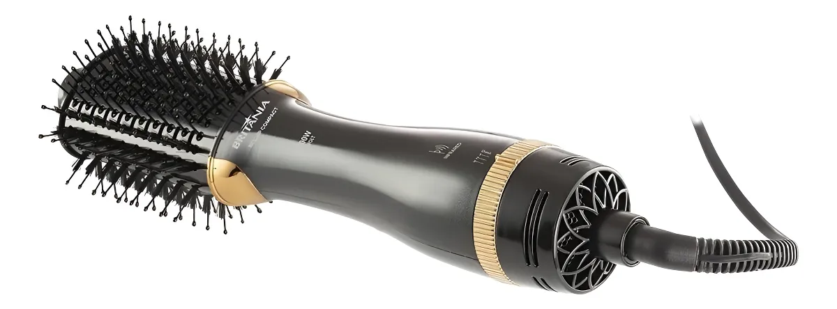 Escova Secadora Britânia Bes24p Compact Preto 1300w