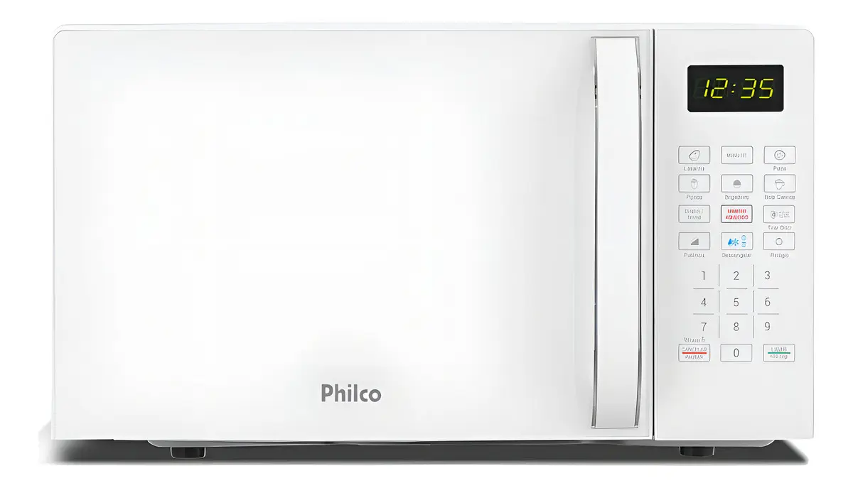 Microondas 20 Litros Limpa Fácil 1100w Philco - Pme25b