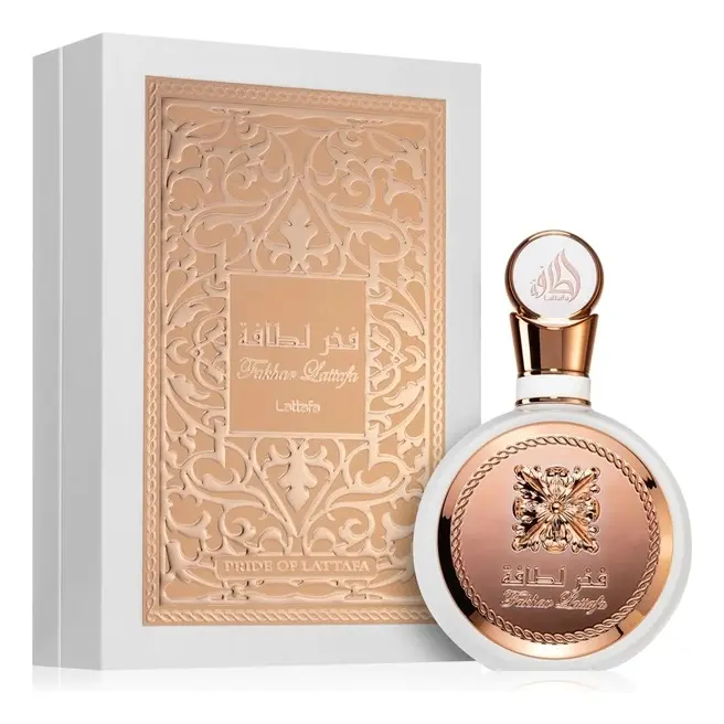 Perfume Árabe Fakhar Rose Lattafa Sereia Feminino 100ml Eau De Parfum
