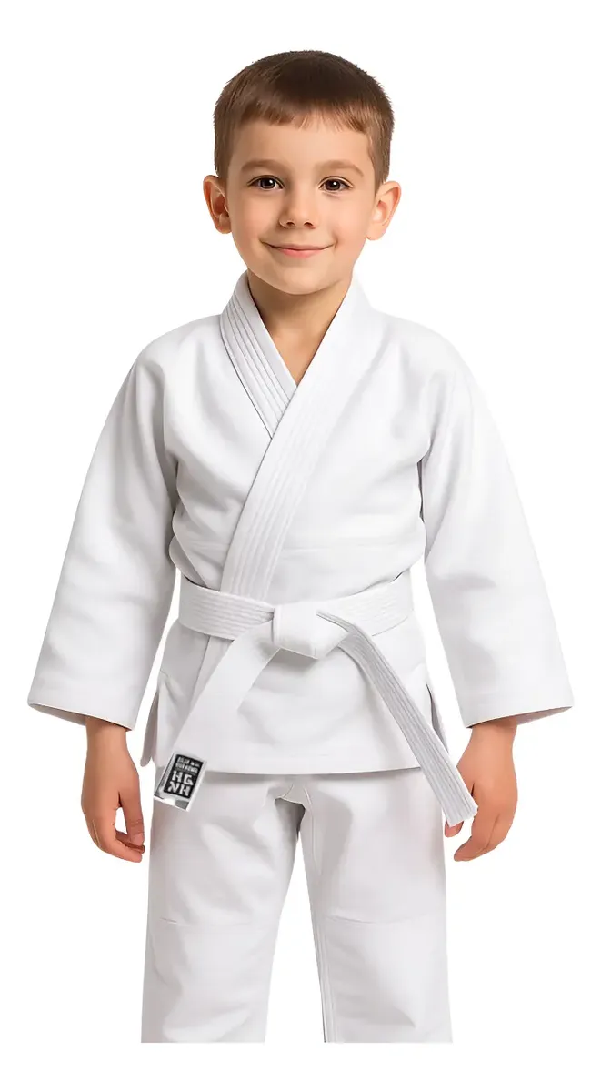 Kimono Infantil de Karatê Haganah Reforçado + Faixa