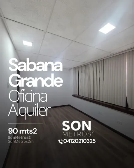 Oficina Alquiler Sabana Grande 90 Mts2. Sonmetros2