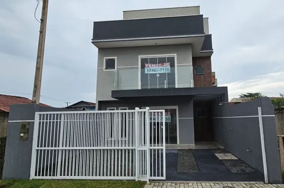 Sobrado Casa Novo 100mts Praia Guaratuba Pr