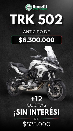 Benelli Trk 502new Sin Baules No Cf, Voge, Anticipo+cuot Benelli Trk 502new Sin Baules No Cf, Voge, Anticipo+cuot