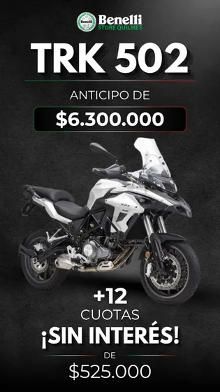 Benelli Trk 502new Sin Baules No Cf, Voge, Anticipo+cuot