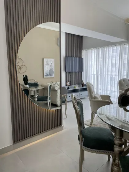 Apartamento Totalmente Amueblado En Alquiler En Serrallés, Santo Domingo, 2 Habitaciones