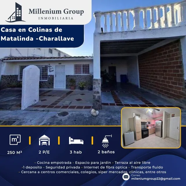 Casa En Venta, Matalinda Charallave 