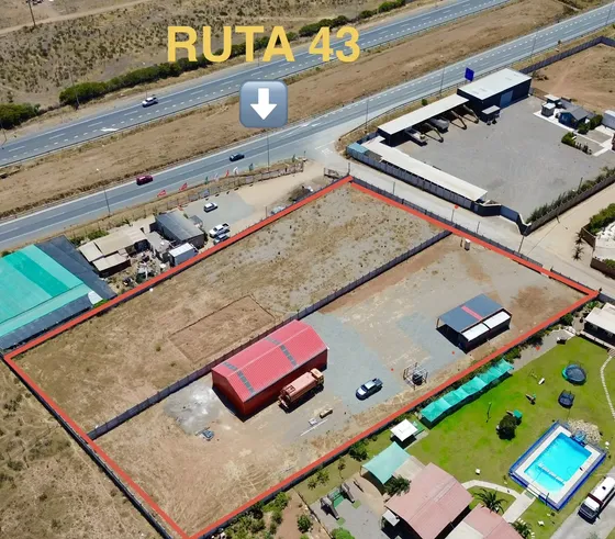 Sitio Galpón Industrial Con Luz Y Agua En Coquimbo La Serena