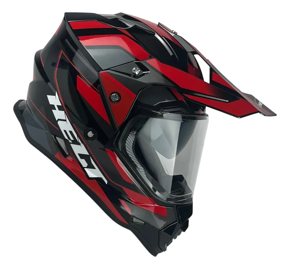 Capacete Helt Cross Vision Flux C/ Oculos Interno