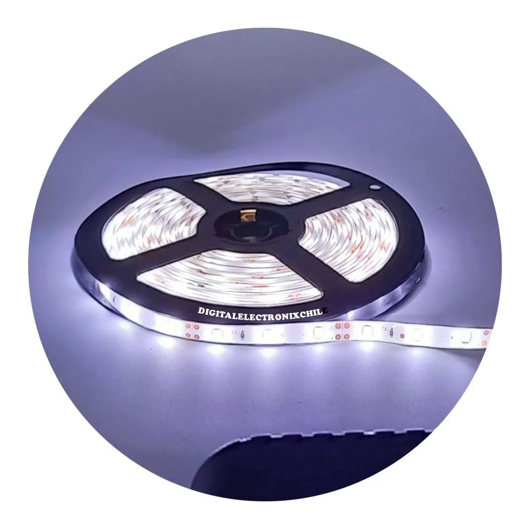 Tira/cinta Led 1210 Blanco 5 Mts 12v Con Cinta Adhesiva ::  www