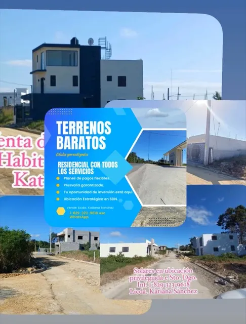 Solares. ¡haz Realidad Tu Proyecto! Terrenos En Venta Ubicados En Sto. Dgo. Norte.