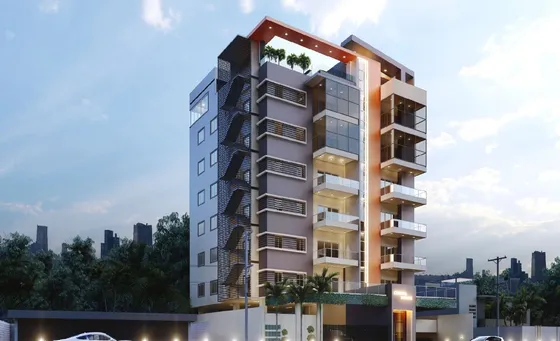 Lujosa Y Moderna Torre Ubicada En Mirador Norte, Bella Vista, Distrito Nacional