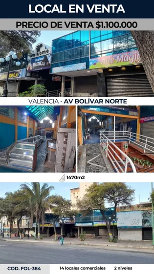 Se Vende Centro Comercial Avd Bolívar Norte Frente A Traki 