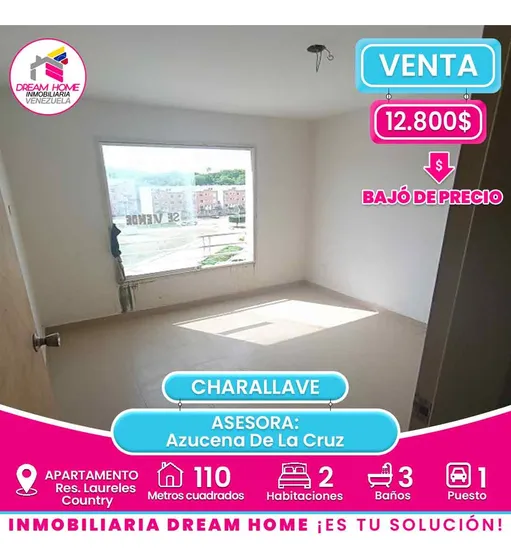 Apartamento Dúplex En Venta   Res. Laureles Country - Charallave