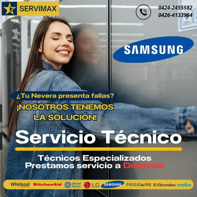 Servicio Técnico Samsung LG Lavadoras Neveras Secadoras