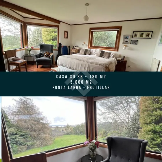 Casa 3d 3b - 180 M2 - Punta Larga - Frutillar