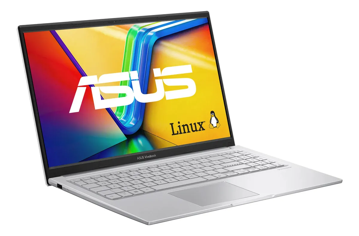 Notebook Asus Vivobook 15 Intel Core I5 1334u 16gb Ram 1tb Ssd Linux Keepos Intel Iris Xe Tela 15,6  Fhd Cool Silver - X1504va-nj2247