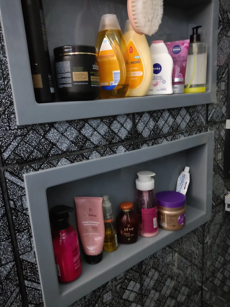 Nicho Para Banheiro E Cozinha Parede Embutir 30x60cm Cores