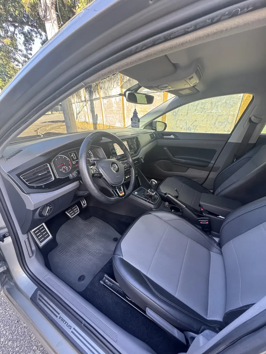 Volkswagen Virtus 2021 1.0 Comfortline 200 Tsi Aut. 4p 6 Marchas — foto 6