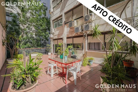 Departamento 3 Ambientes Con Terraza En Recoleta