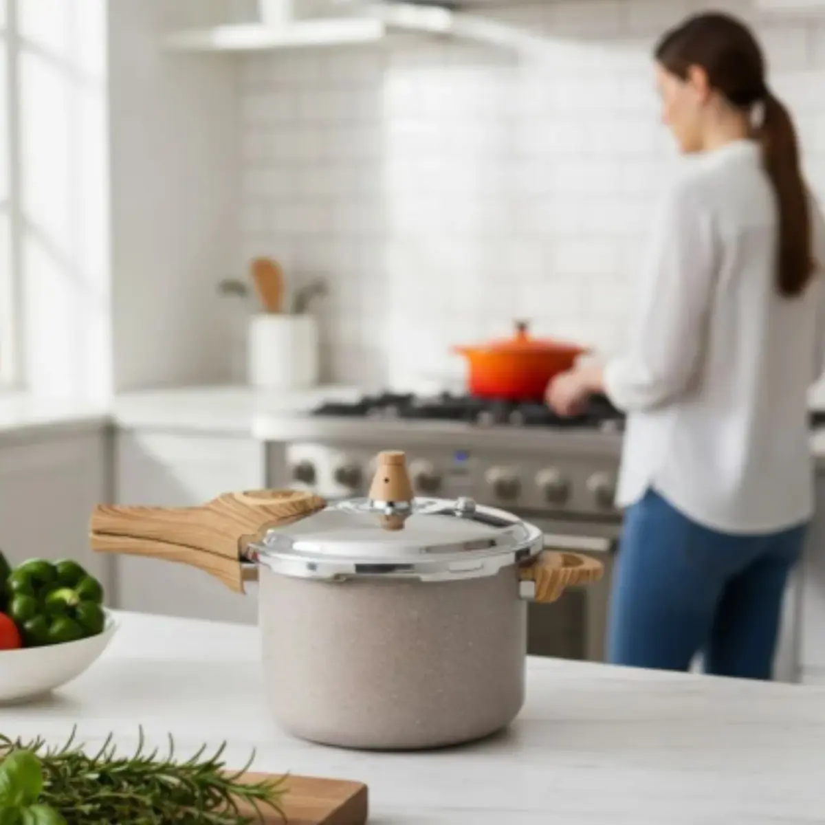 Panela de Pressão Ceramic Life Brinox 4 — foto 8