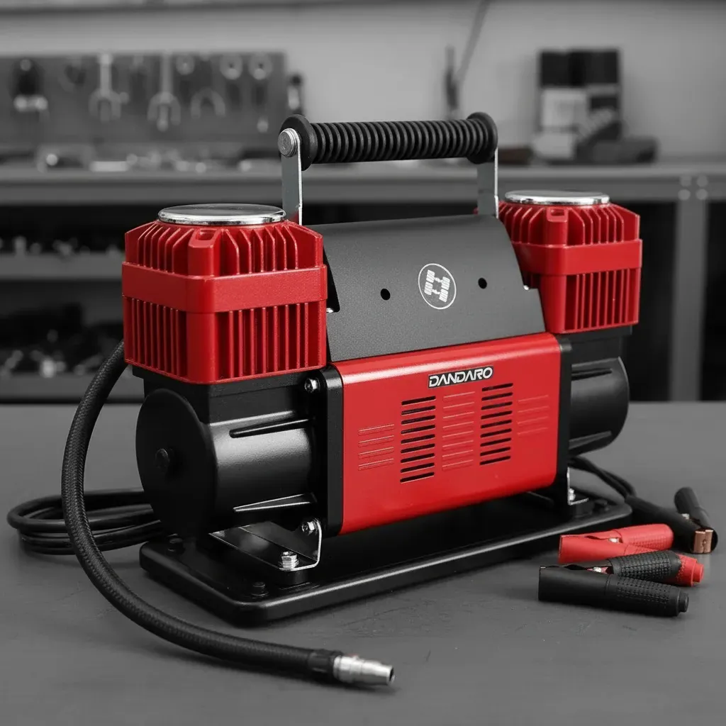 Compressor de ar elétrico portátil Dandaro Off Road 1.469hp