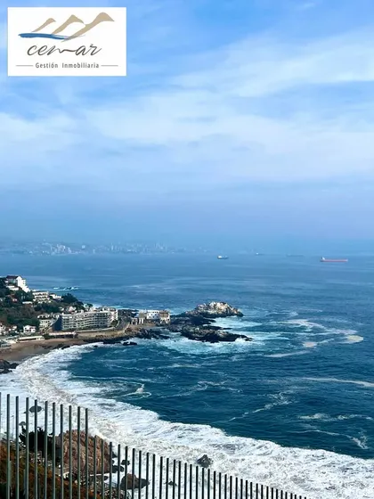 Venta Departamento Con Inmejorable Vista Al Mar Viña Del Mar